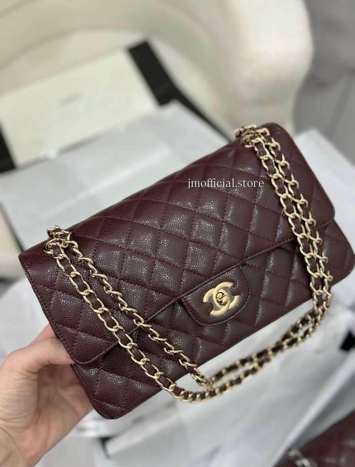 Chanel classic flap with brand box