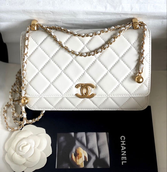 CHANEL Flap Bag With brand box