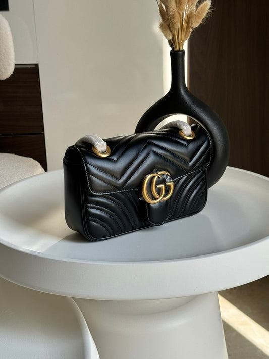 Gucci Marmot with Brand Box-Genuine leather