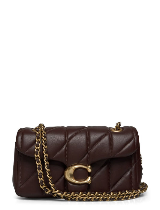 Coach Quilted Tabby 20 with brand box-Coffee Brown