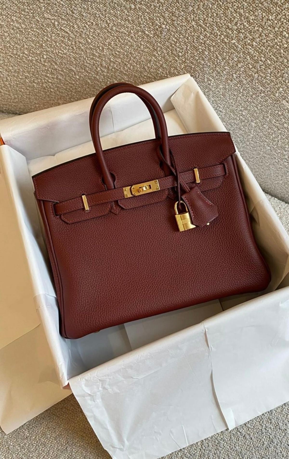 Hermes Birkin 30 -genuine leather with premium packaging