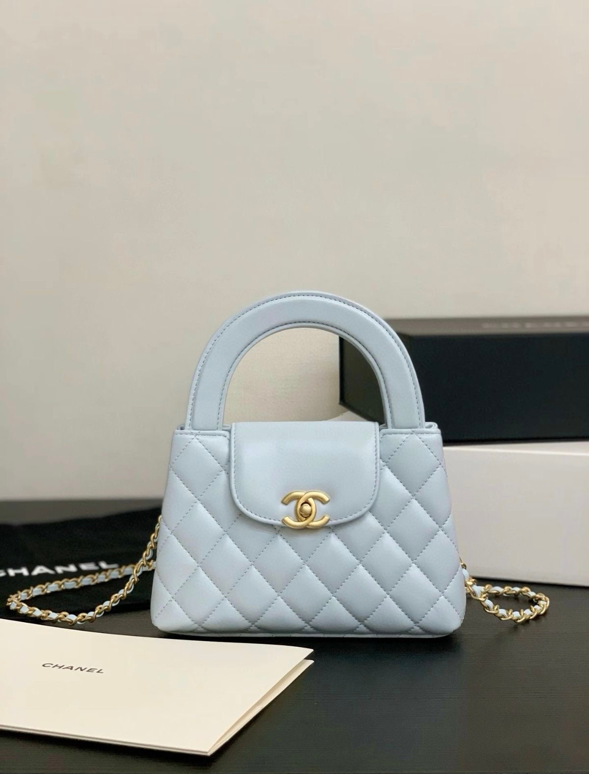 CHANEL Kelly with proper packaging