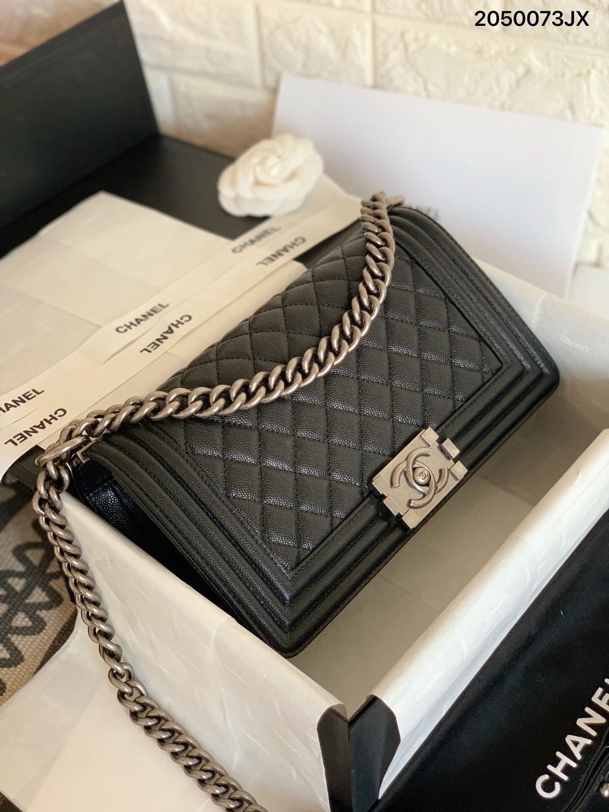 CHANEL Le Boy Bag with Brand box