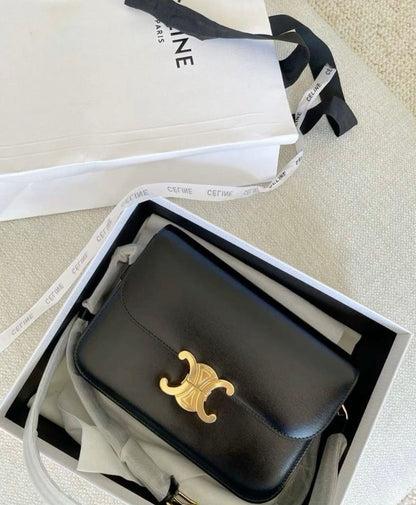 CELINE Medium Triomphe Shoulder bag with brand box