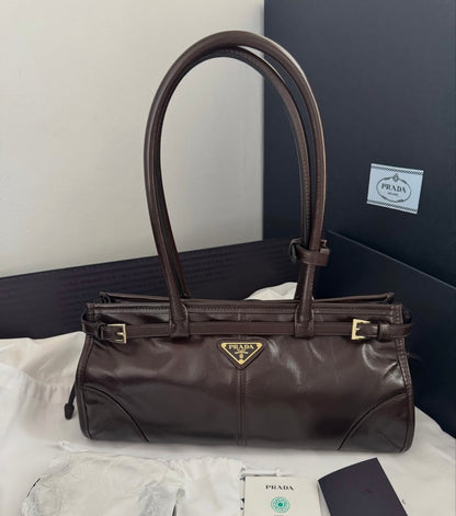 Prada Bonnie Medium-genuine leather