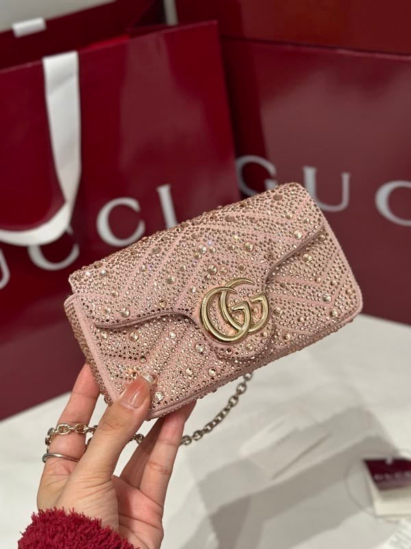 Gucci Marmot Crystal mini with Brand box