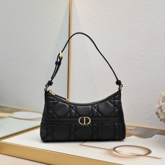 DIOR Caro Cigale Leather handbag