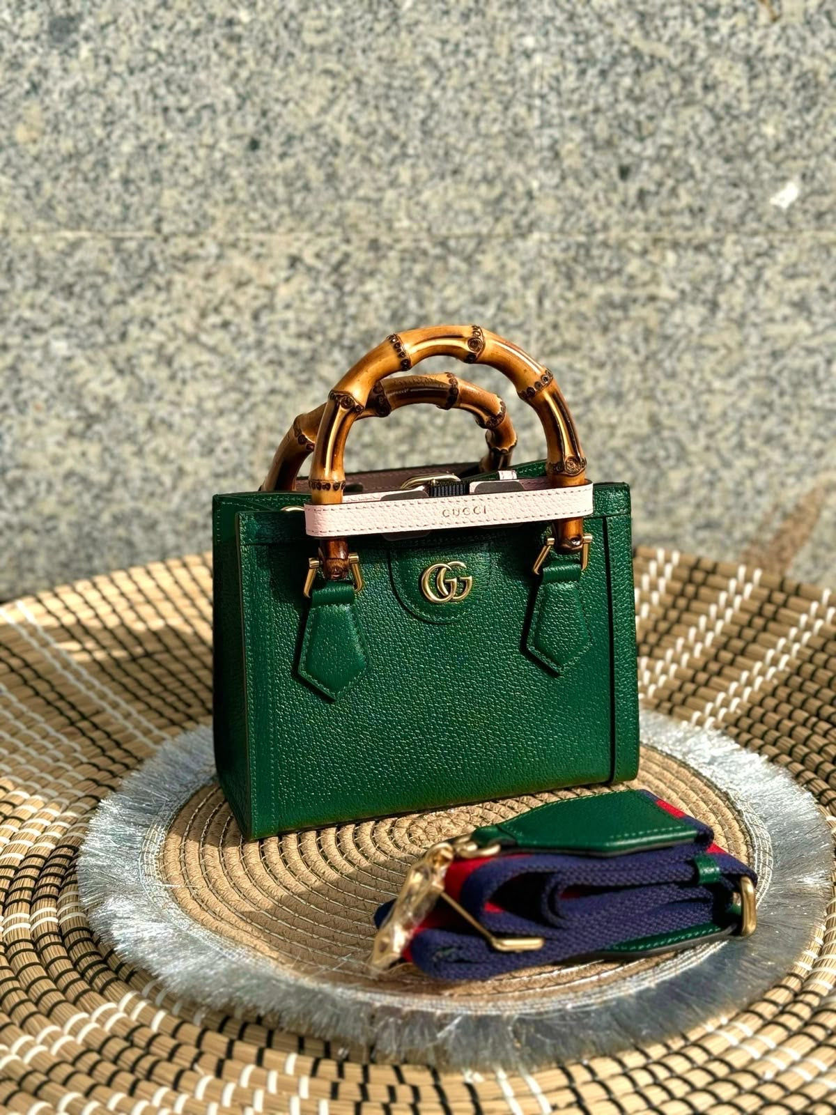 Gucci Diana small tote with genuine leather