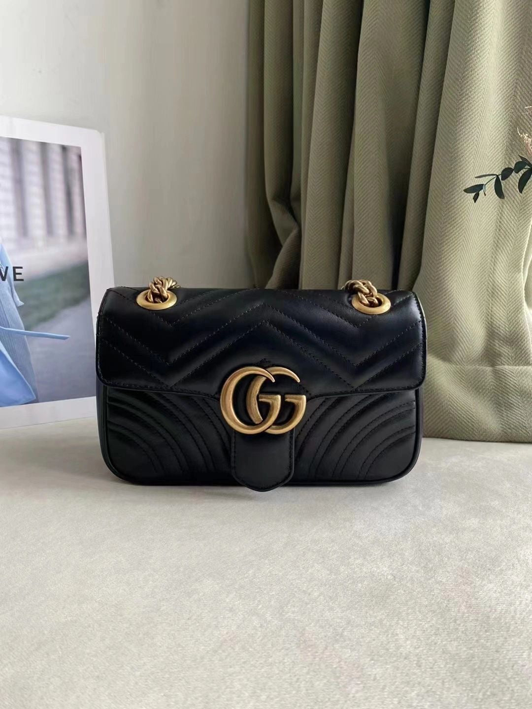 Gucci Marmot Small-Genuine leather