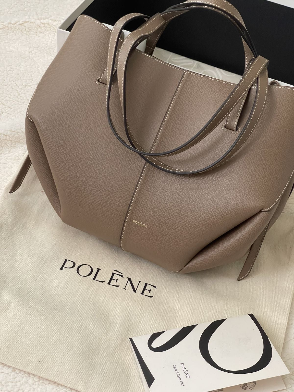 Polene Cyme Tote small with brand box