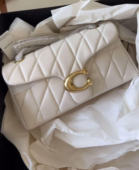 COACH Quilted 26 with brand Box