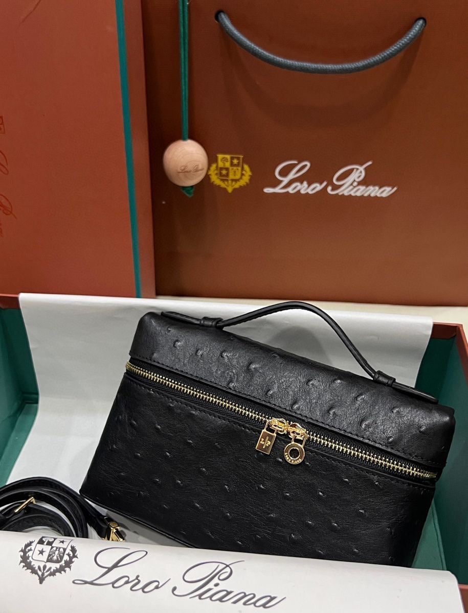 Loro Piana Ostrich Leather with brand box