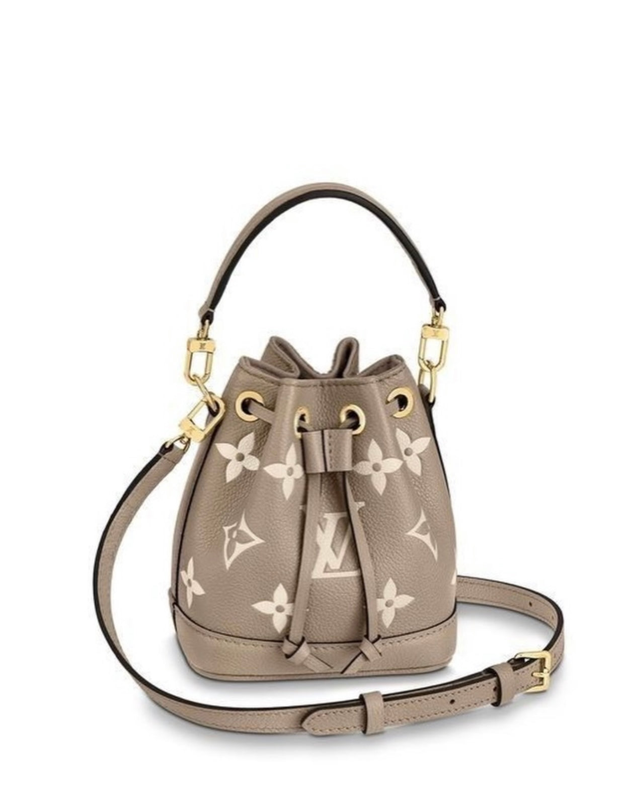 LV Nano Noe Monogram Embossed with Brand box