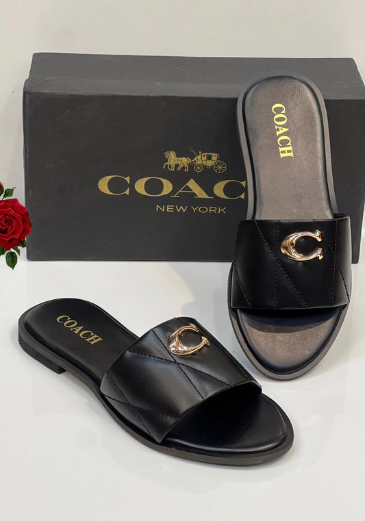 Coach Flat Slippers
