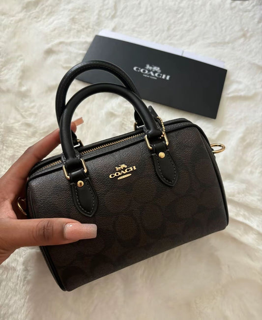 COACH Mini Rowan bag with Brand Box