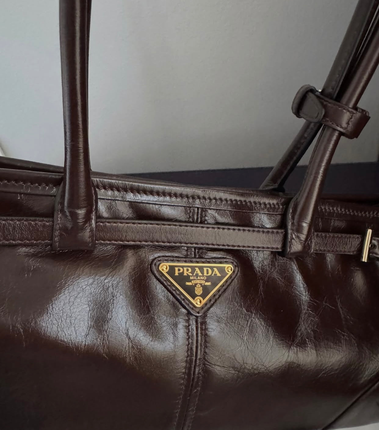 Prada Bonnie Medium-genuine leather