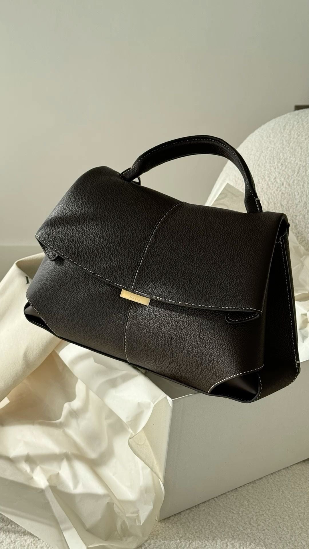 Polene Mokki Small Bag With Brand Box