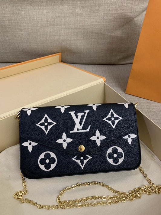 LV Felicie Pochette Monogram with brand box